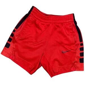 Kids 3T Red and Black Nike DRI-FIT Shorts